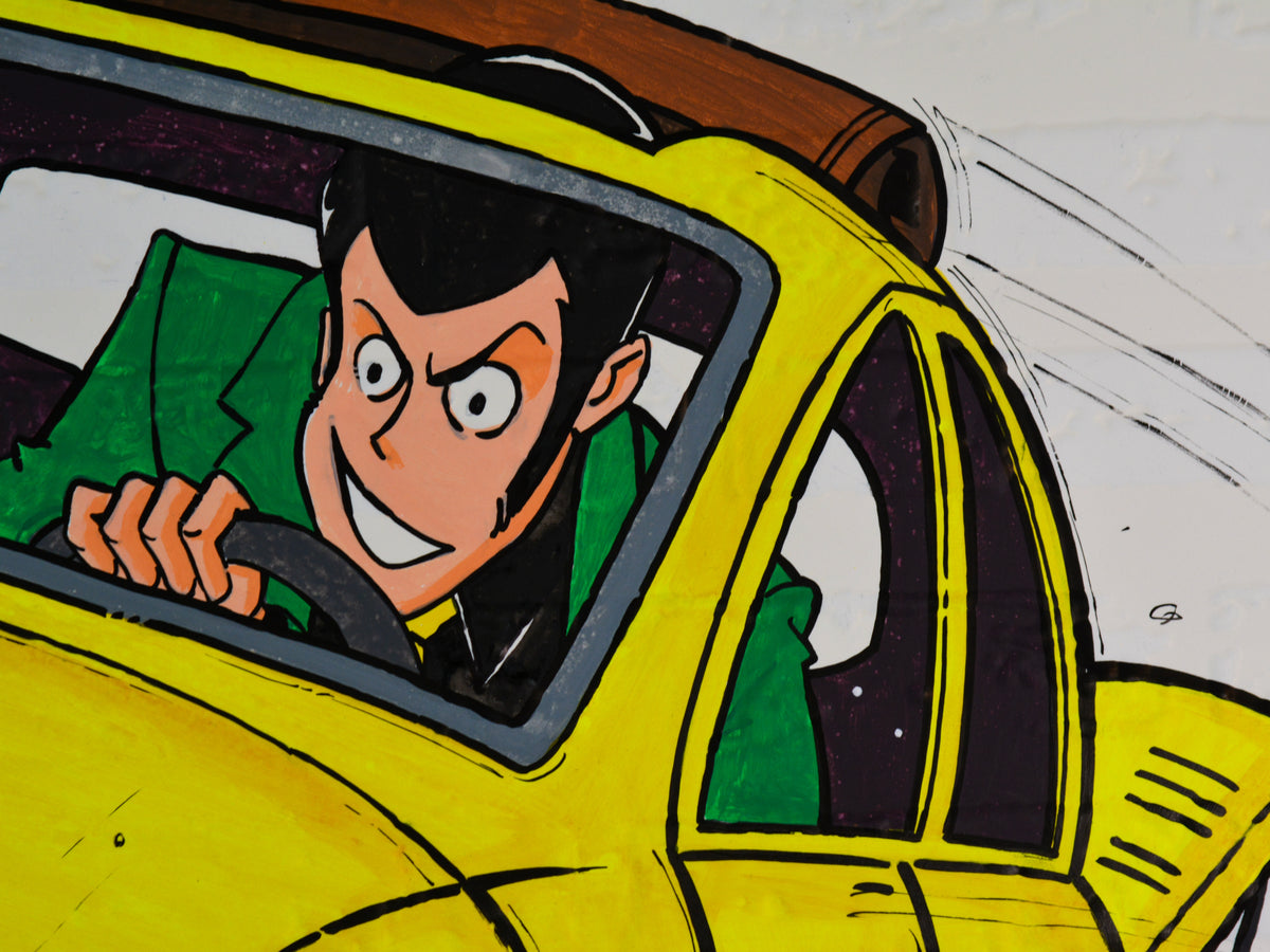 Lupin – Opera Pop su Carta da Parati 3D | 70x70 cm
