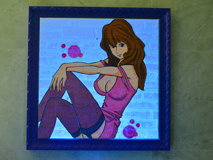 Fujiko – Opera Pop su Carta da Parati 3D | 70x70 cm