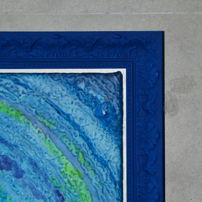 Galassia – Opera Astratta su Carta da Parati 3D | 70x70 cm