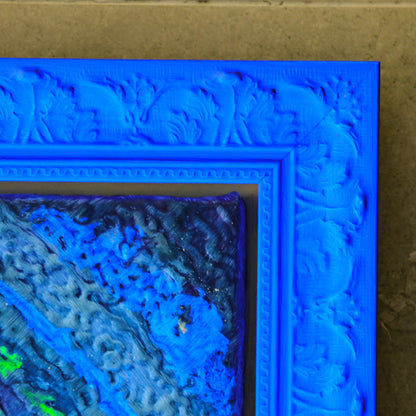 Galassia – Opera Astratta su Carta da Parati 3D | 70x70 cm