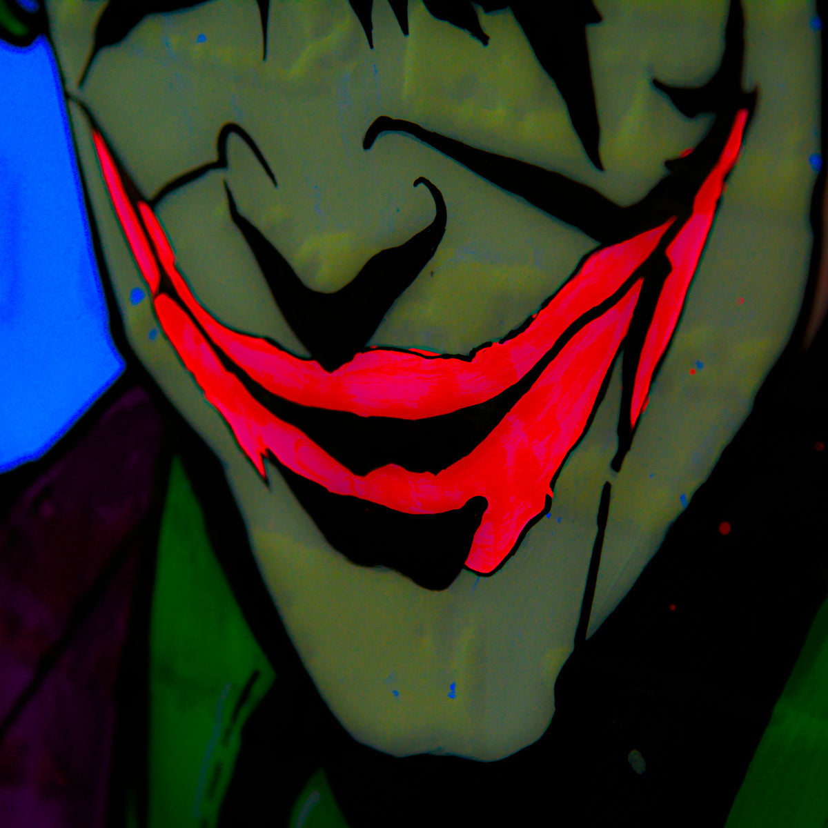 Joker – Opera Pop su Carta da Parati 3D | 70x70 cm