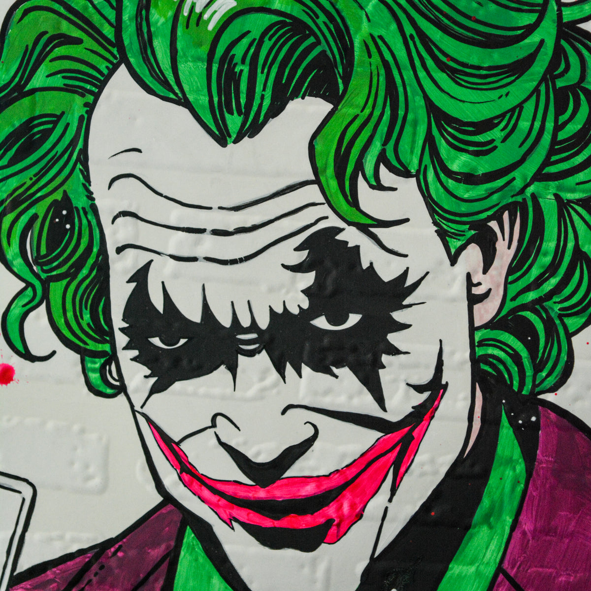 Joker – Opera Pop su Carta da Parati 3D | 70x70 cm