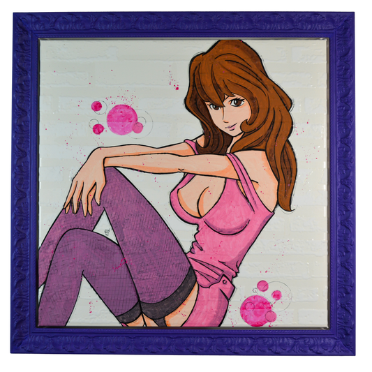 Fujiko – Opera Pop su Carta da Parati 3D | 70x70 cm