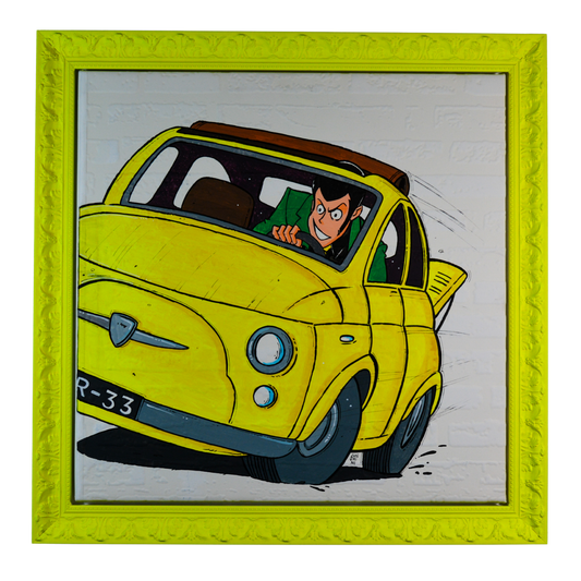 Lupin – Opera Pop su Carta da Parati 3D | 70x70 cm