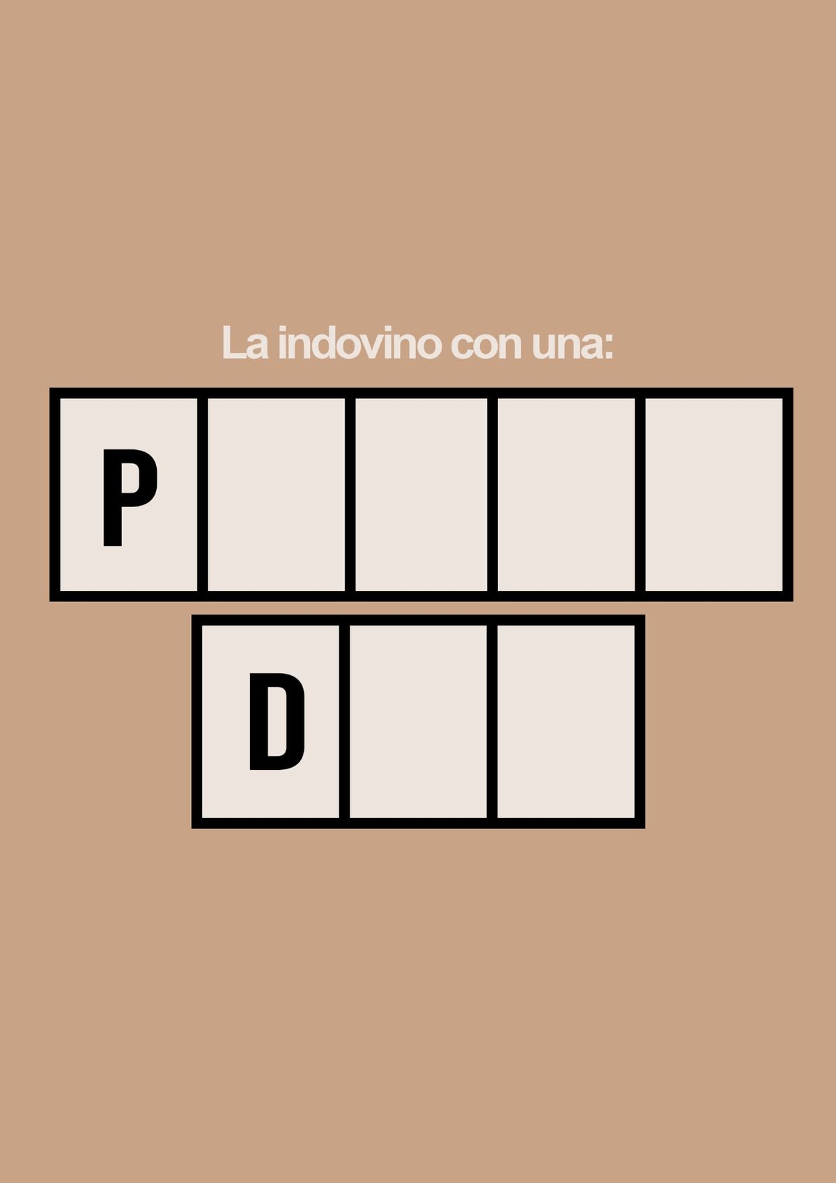 La Indovino con Una – Stampa Digitale su Tela Canvas | 40x60 cm Creazione originale di Nicholas Catozzi